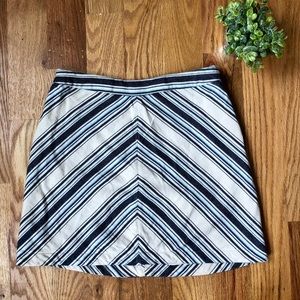 Striped Mini-Skirt